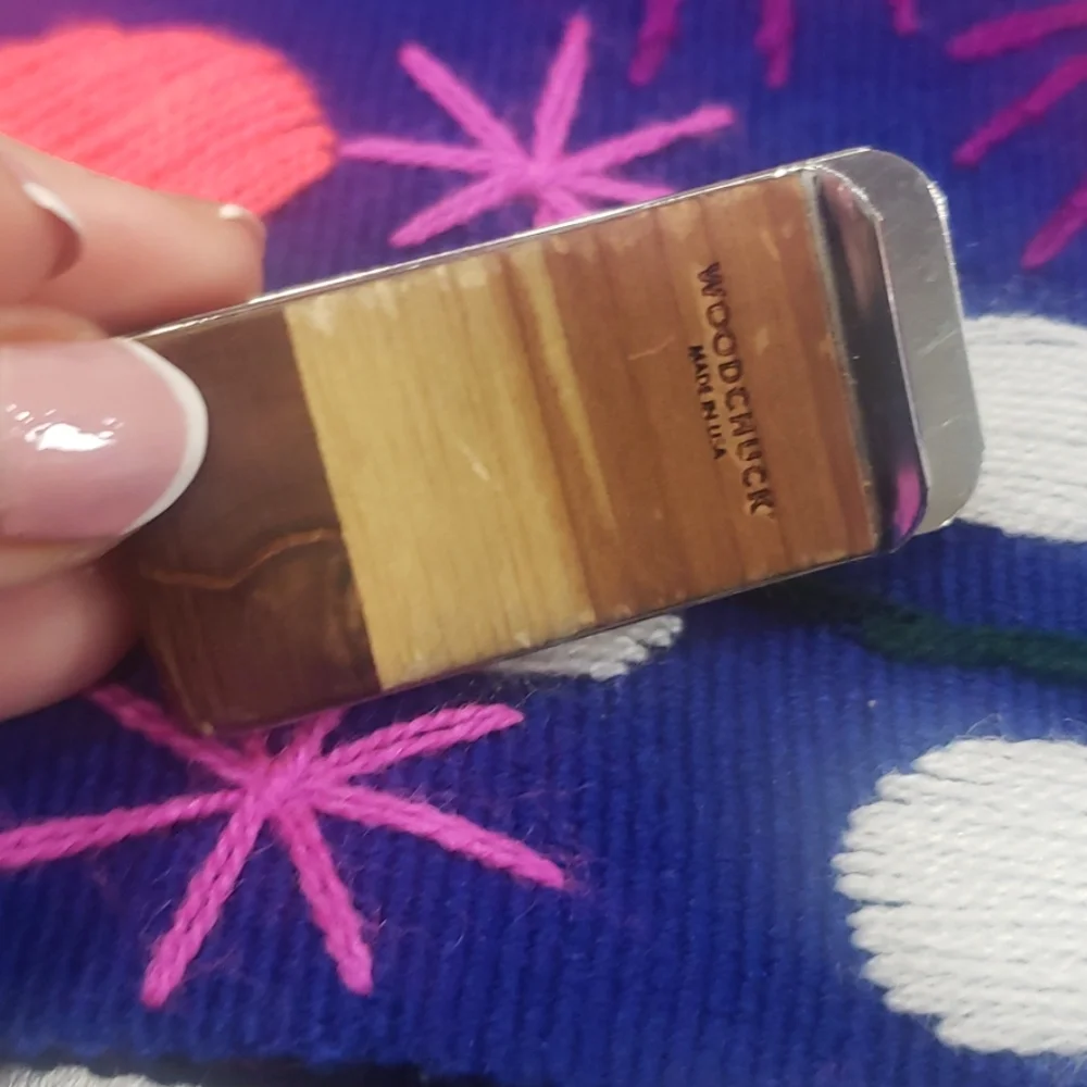 Bulleit Barrel Wood Money Clip Kentuky